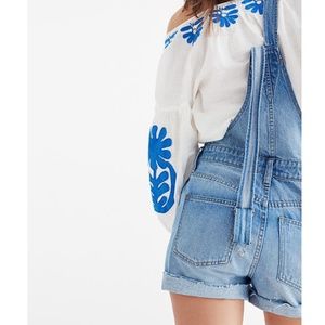 SALE ⬇️  NWOT  MADEWELL ADIRONDACK LIGHT BLUE OVERALLS- S